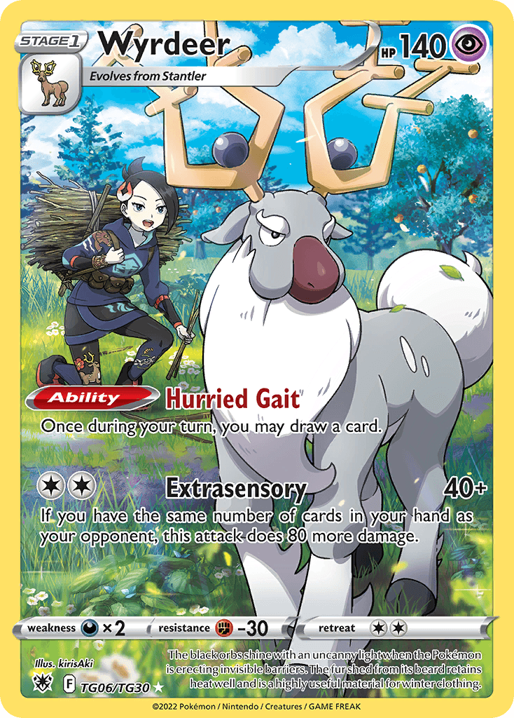Wyrdeer 寶可夢 card