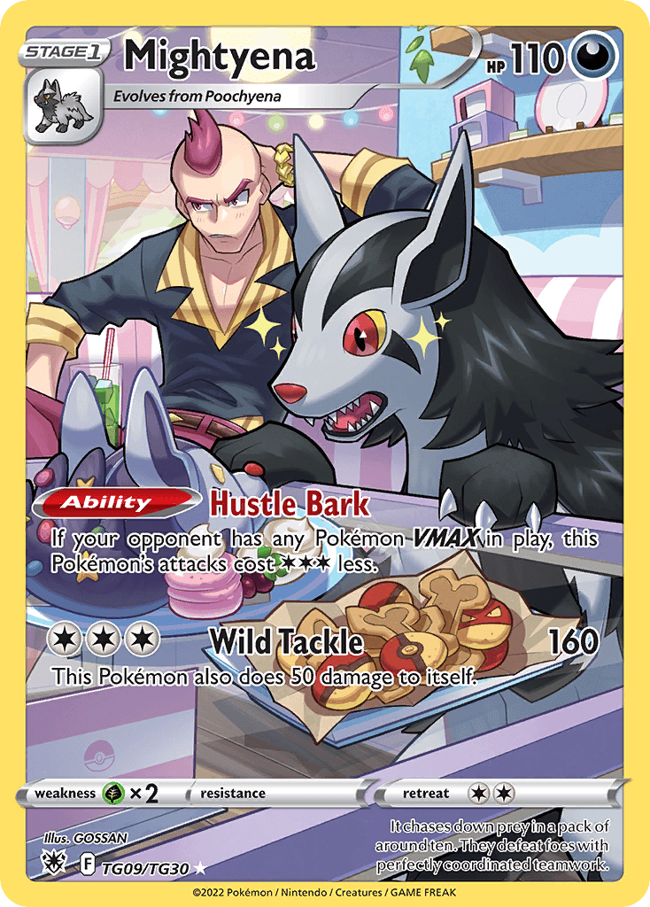 Mightyena 寶可夢 card
