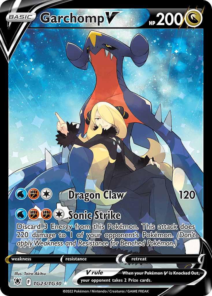 Garchomp V 寶可夢 card