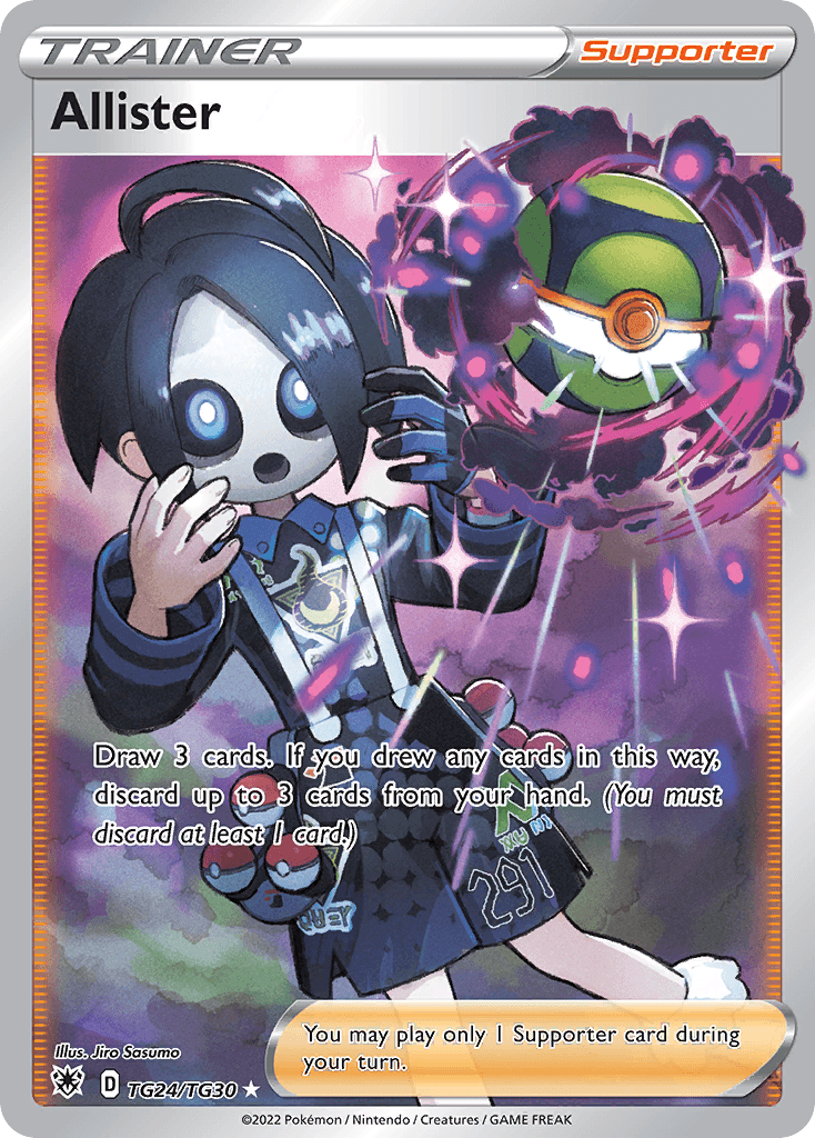 Allister 寶可夢 card