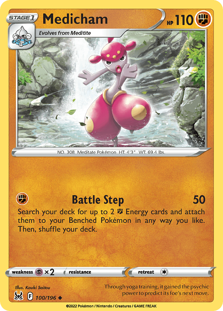 Medicham Lost Origin card
