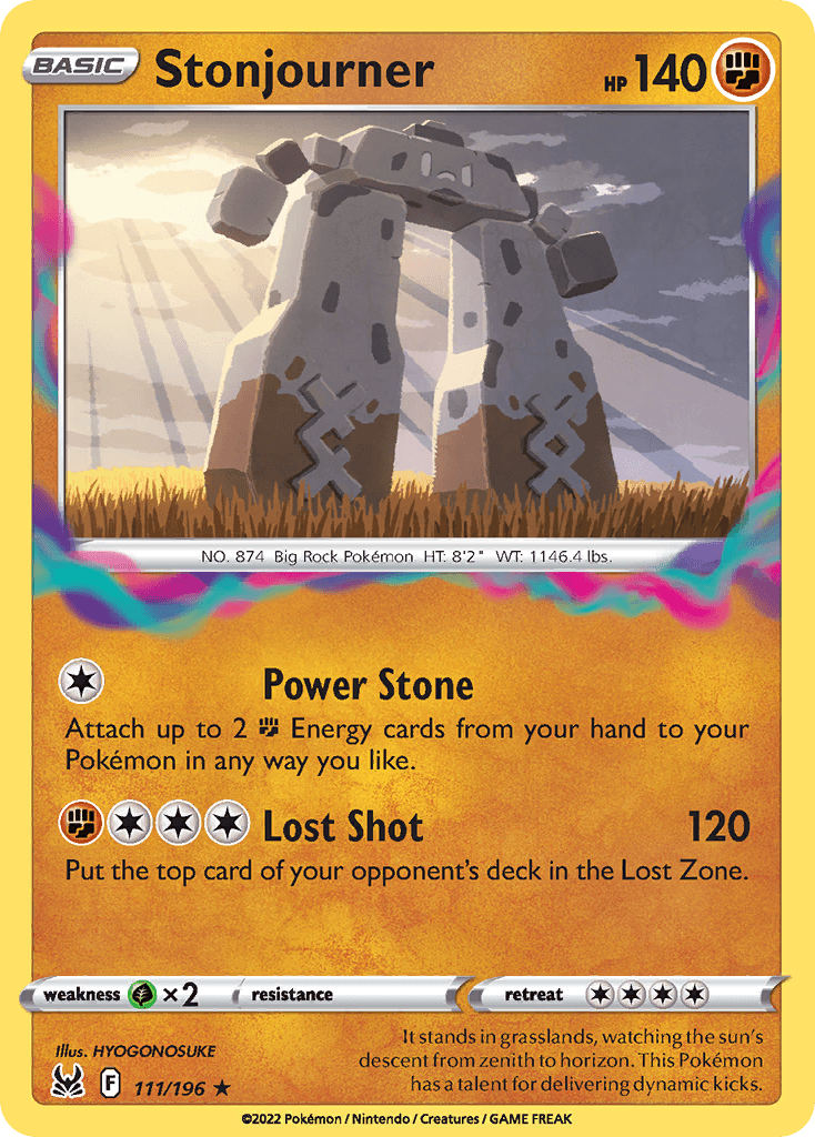 Stonjourner Lost Origin card