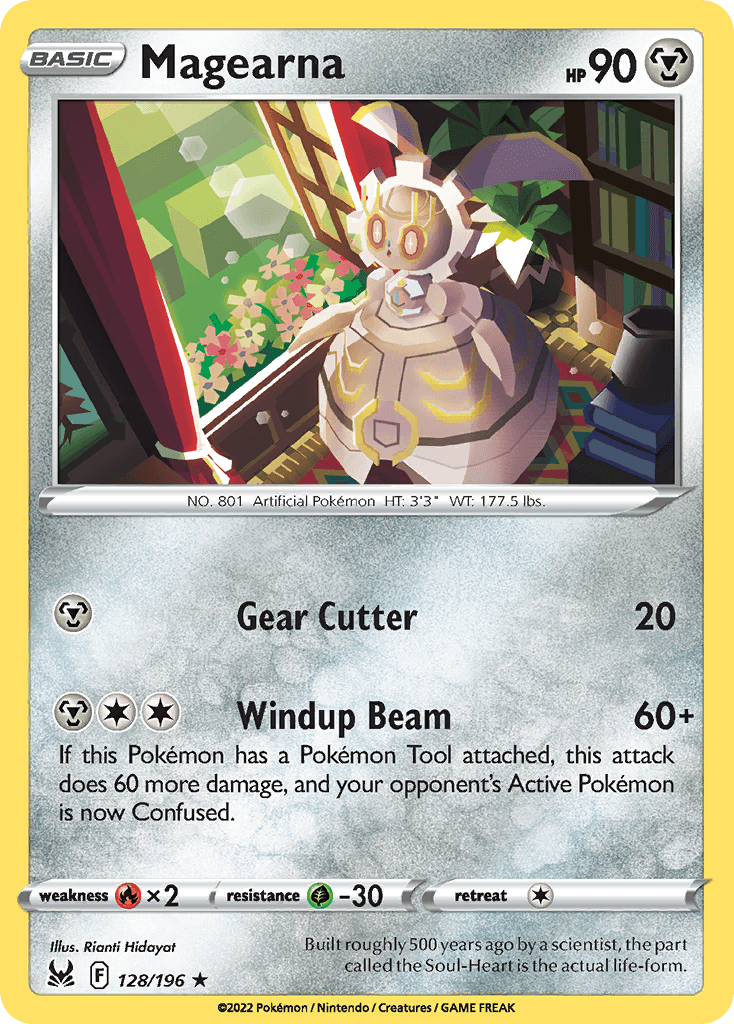 Magearna Lost Origin card