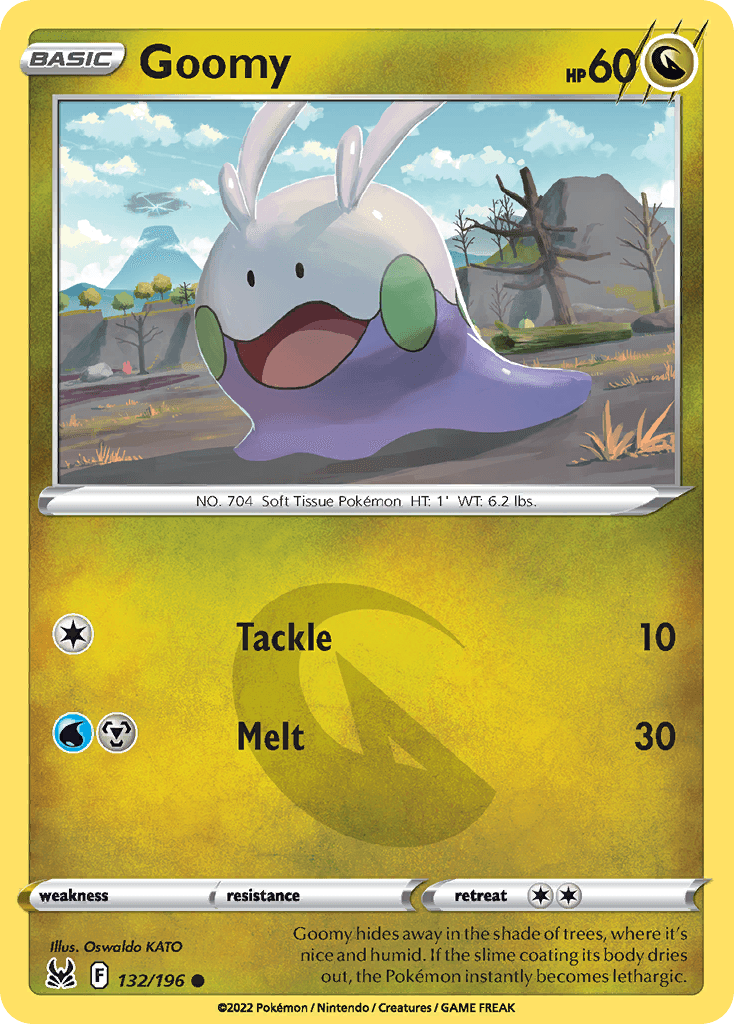 Goomy Lost Origin card