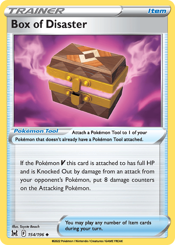 Box of Disaster Lost Origin card
