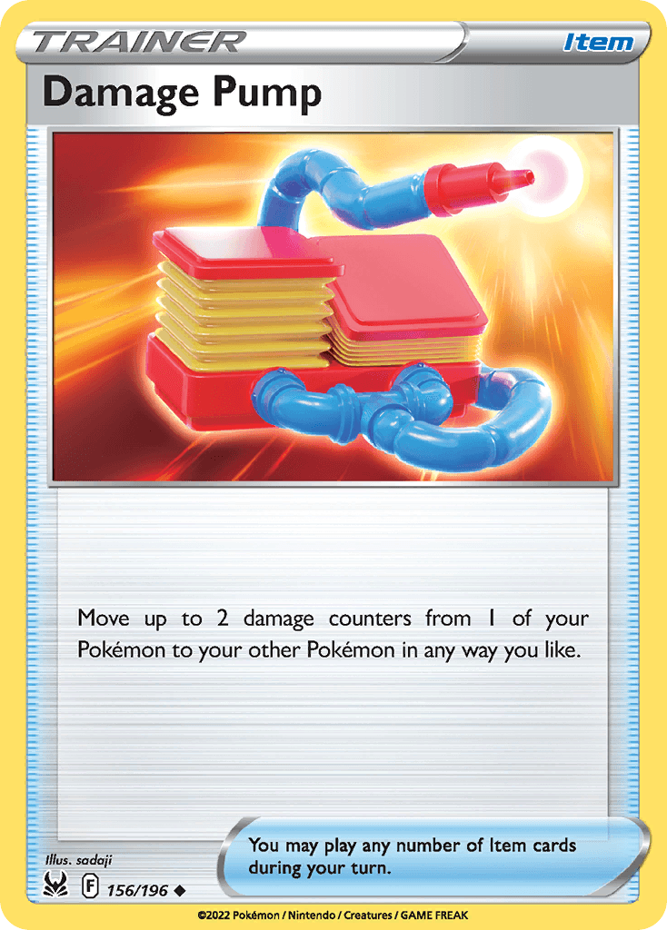 Damage Pump Lost Origin card