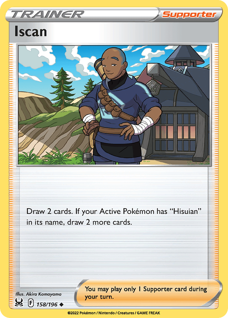 Iscan Lost Origin card