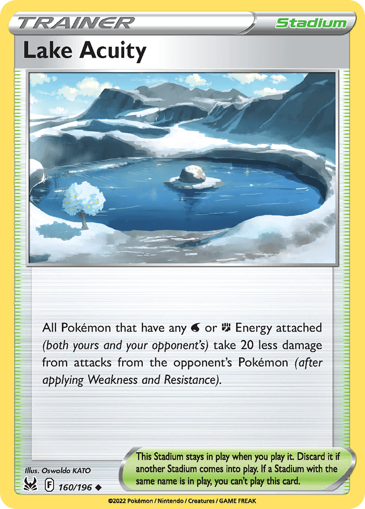 Lake Acuity Lost Origin card