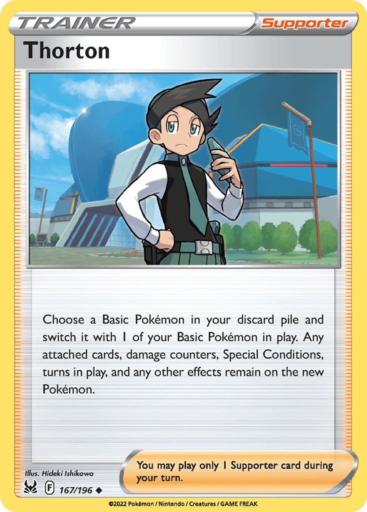 Thorton Lost Origin card