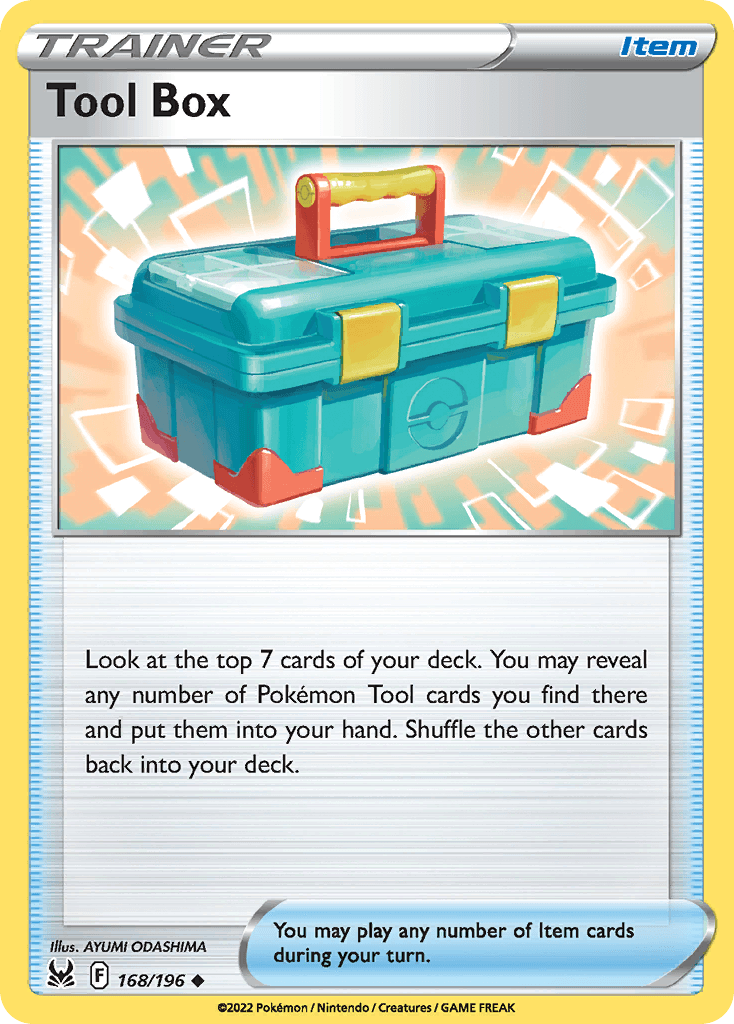 Tool Box Lost Origin card
