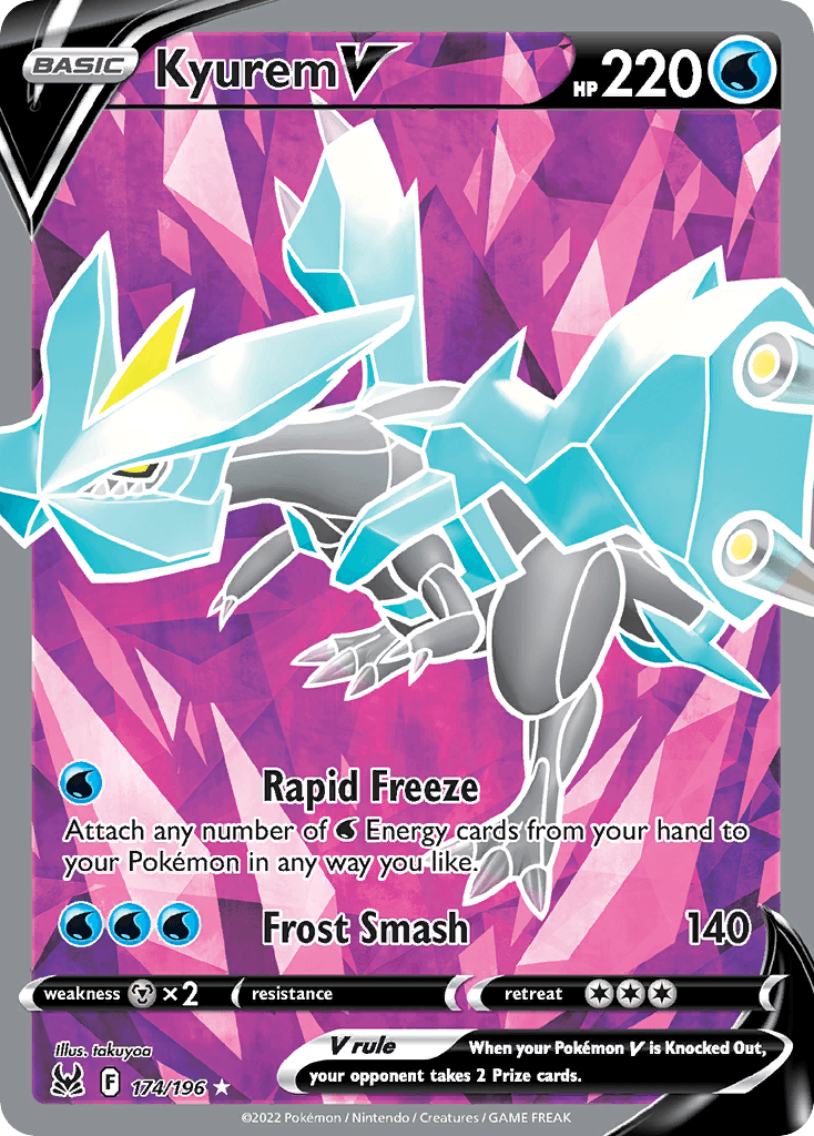 Kyurem V Lost Origin card
