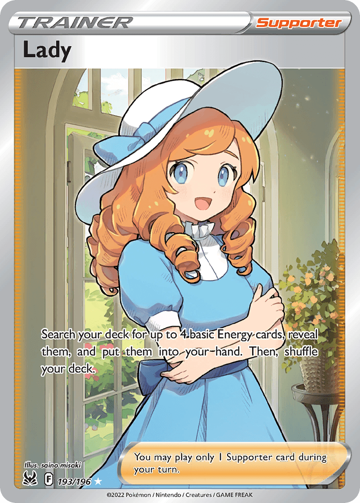 Lady Lost Origin card