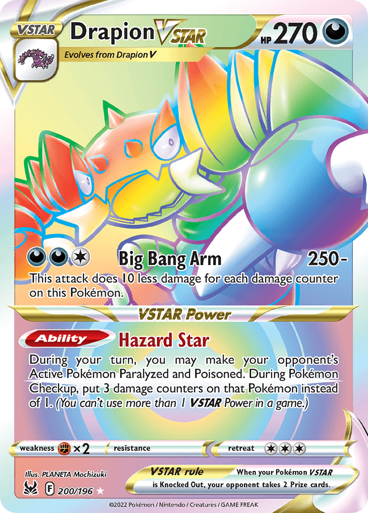 Drapion VSTAR Lost Origin card