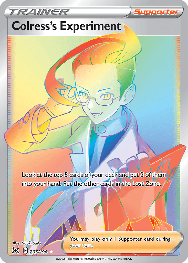 Colress's Experiment Lost Origin card