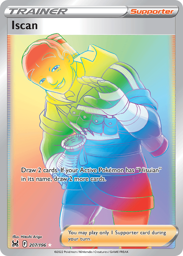 Iscan Lost Origin card