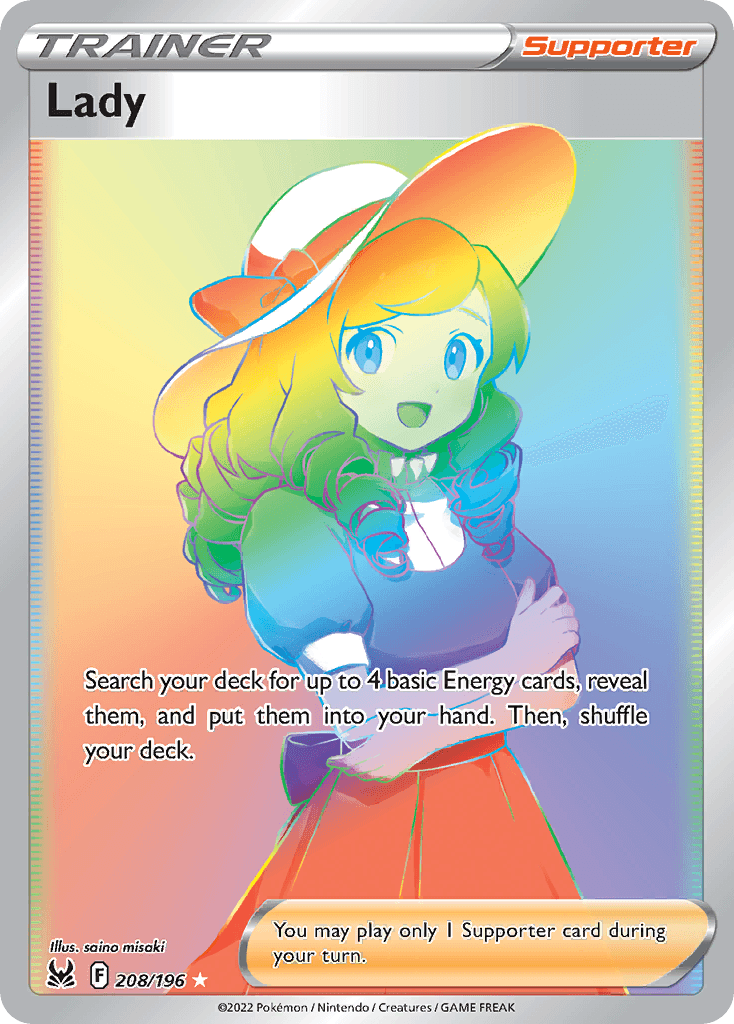 Lady Lost Origin card