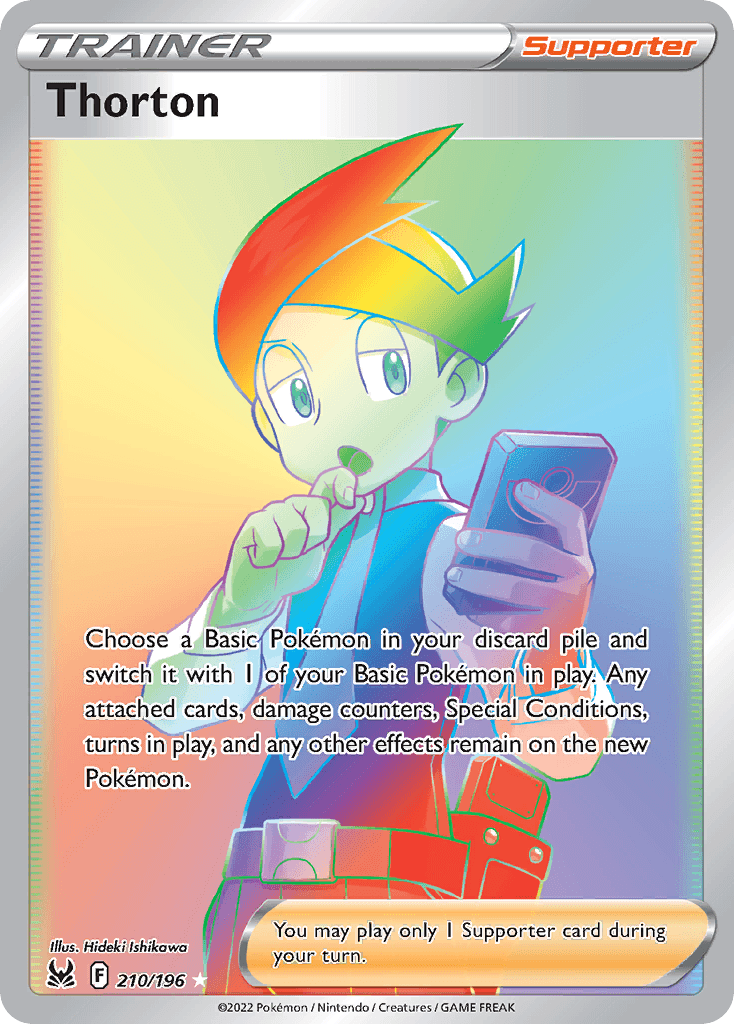 Thorton Lost Origin card