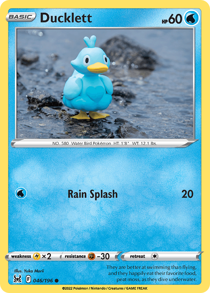 Ducklett Lost Origin card