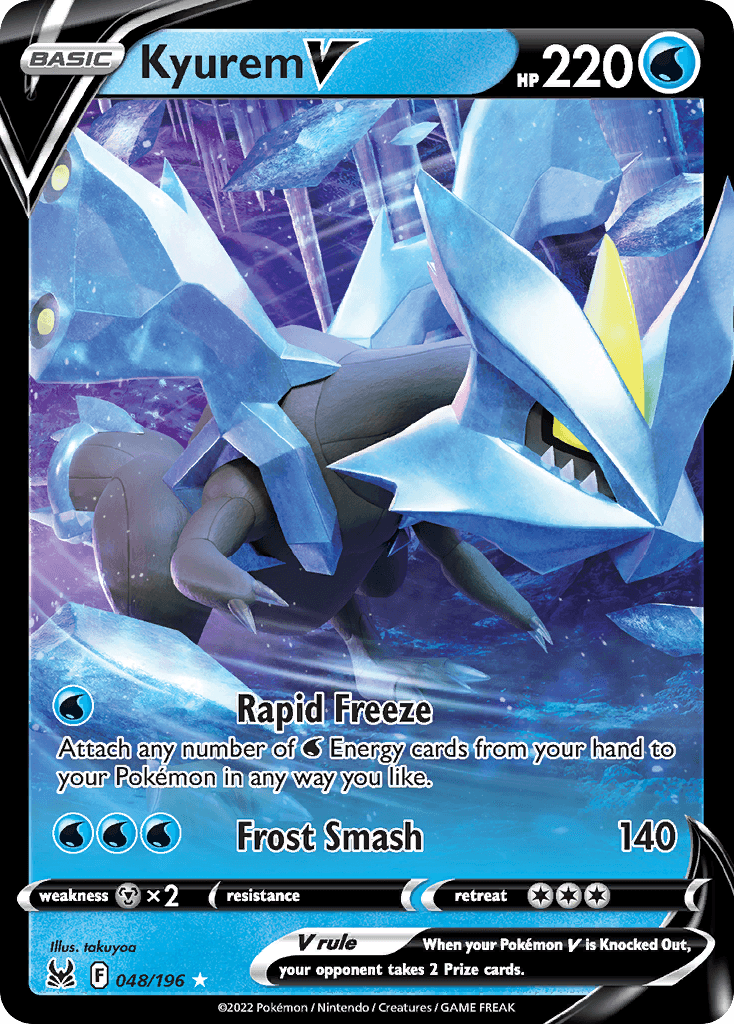Kyurem V Lost Origin card