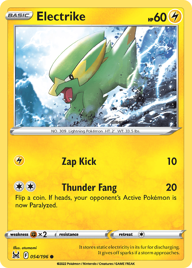 Electrike Lost Origin card