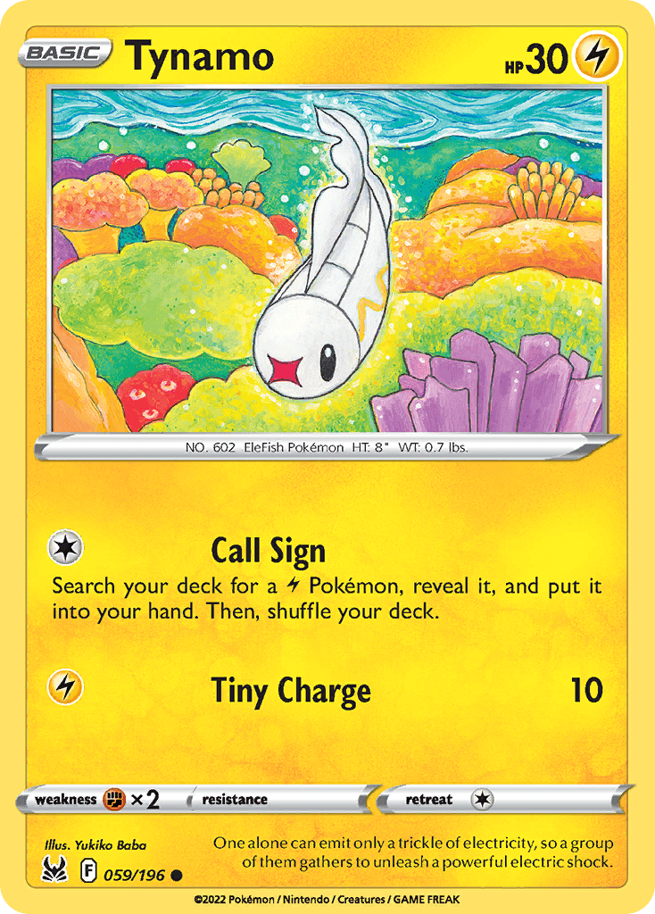 Tynamo Lost Origin card