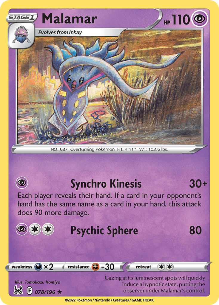 Malamar Lost Origin card