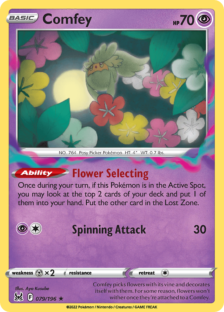Comfey Lost Origin card
