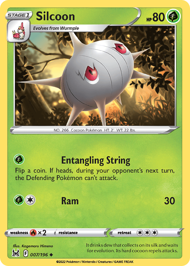Silcoon Lost Origin card