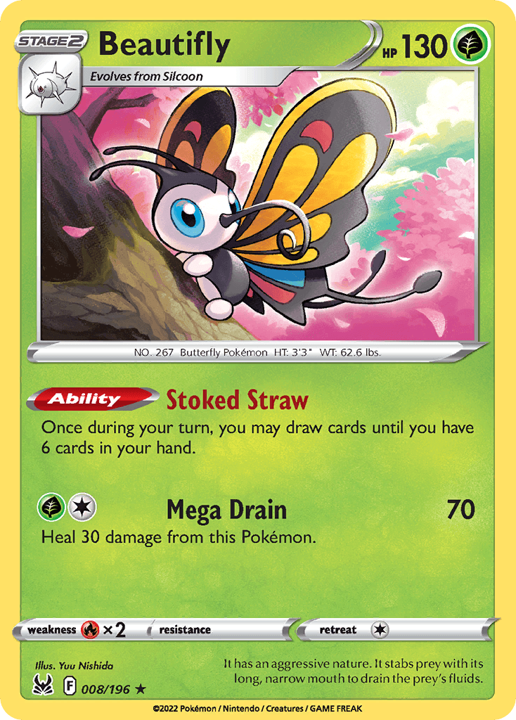 Beautifly Lost Origin card