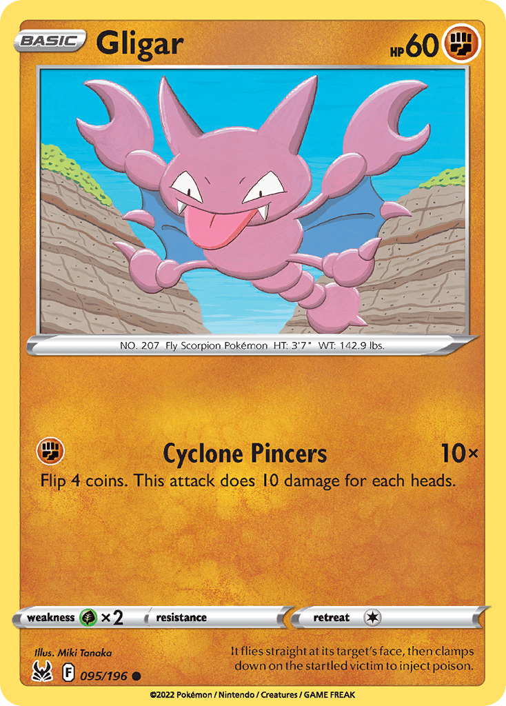 Gligar Lost Origin card