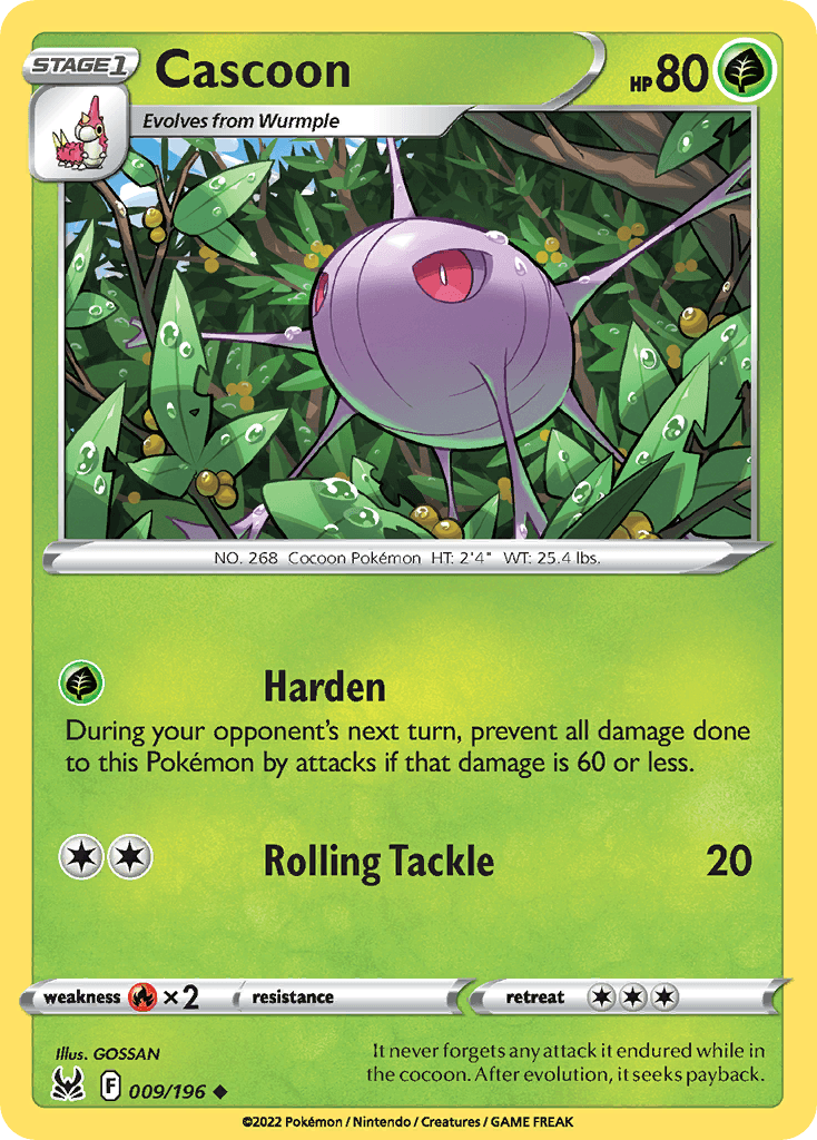 Cascoon Lost Origin card