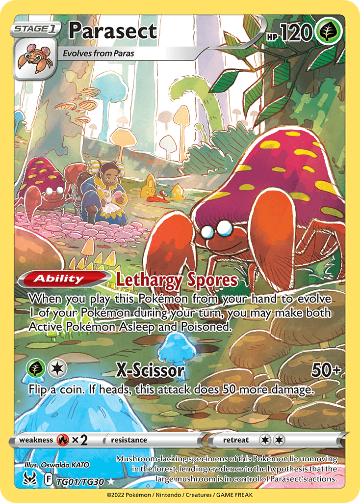 Parasect 宝可梦 card