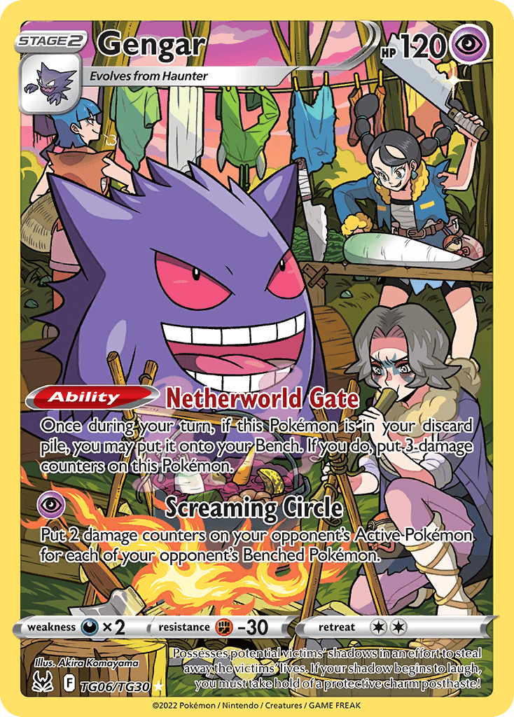 Gengar Lost Origin Trainer Gallery card