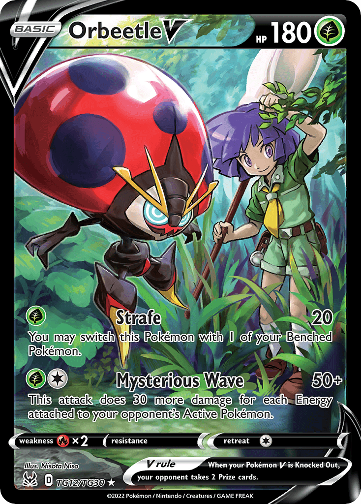 Orbeetle V Lost Origin Trainer Gallery card