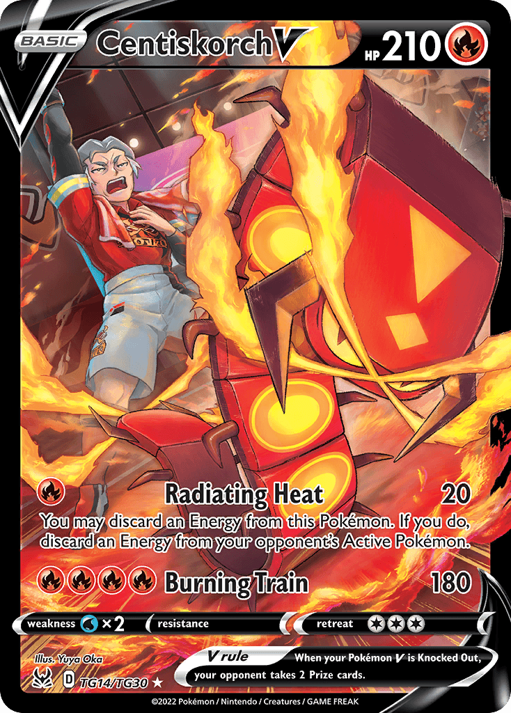 Centiskorch V Lost Origin Trainer Gallery card
