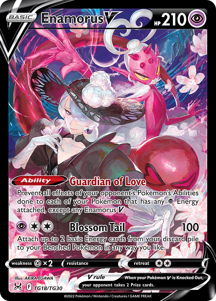 Enamorus V Lost Origin Trainer Gallery card