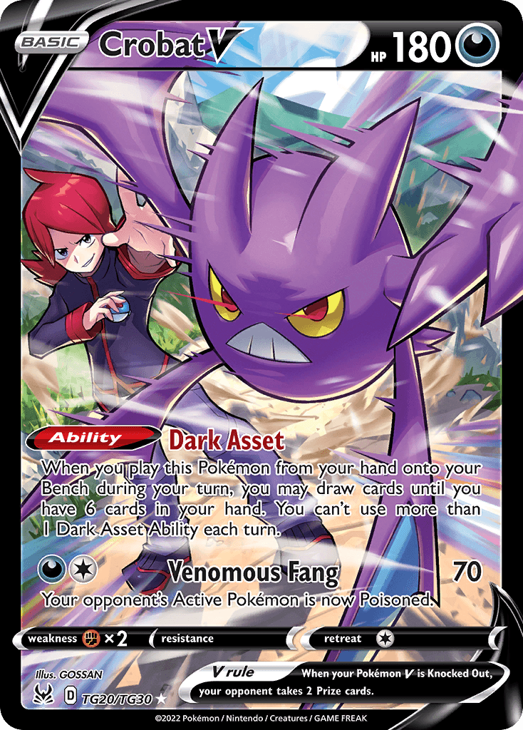Crobat V Lost Origin Trainer Gallery card