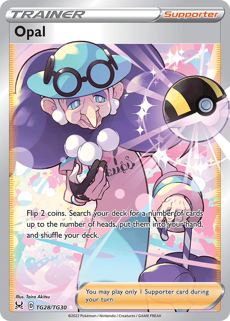 Opal 宝可梦 card