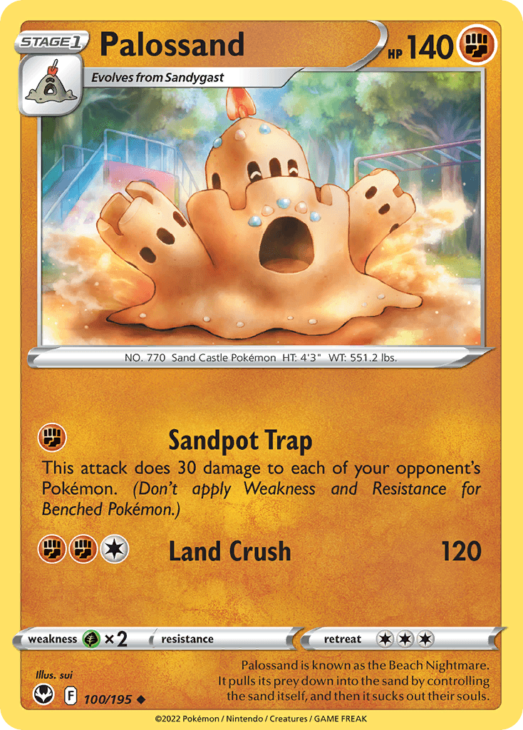 Palossand Silver Tempest card