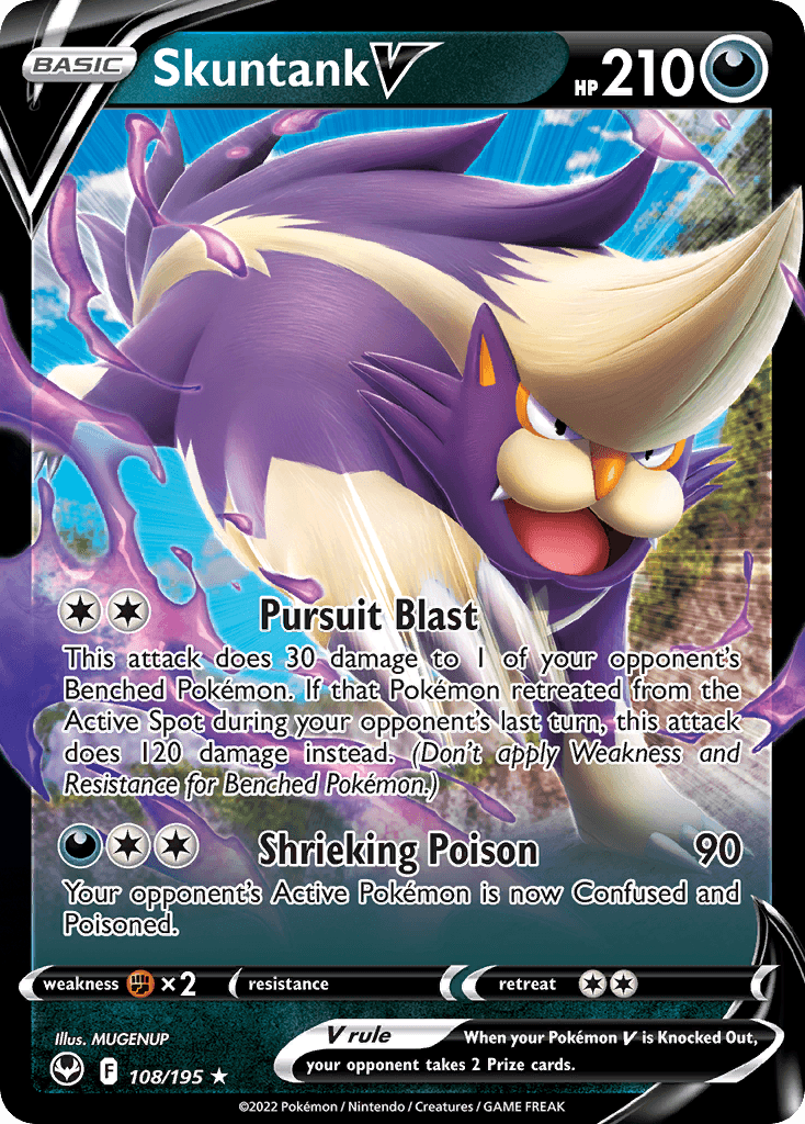 Skuntank V Silver Tempest card