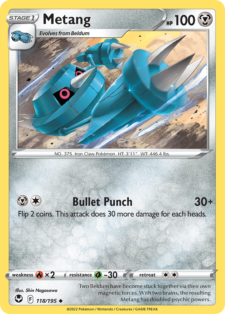 Metang Silver Tempest card