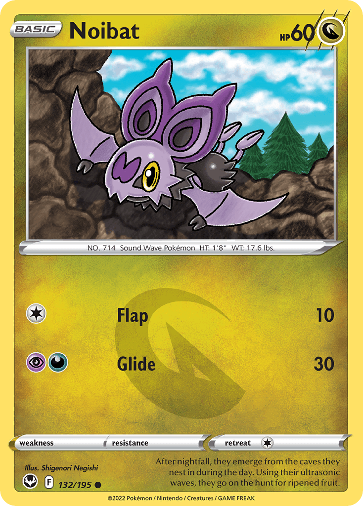 Noibat Silver Tempest card