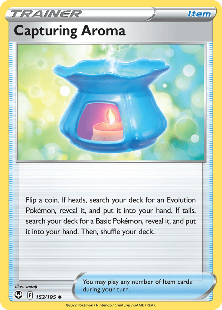 Capturing Aroma Silver Tempest card