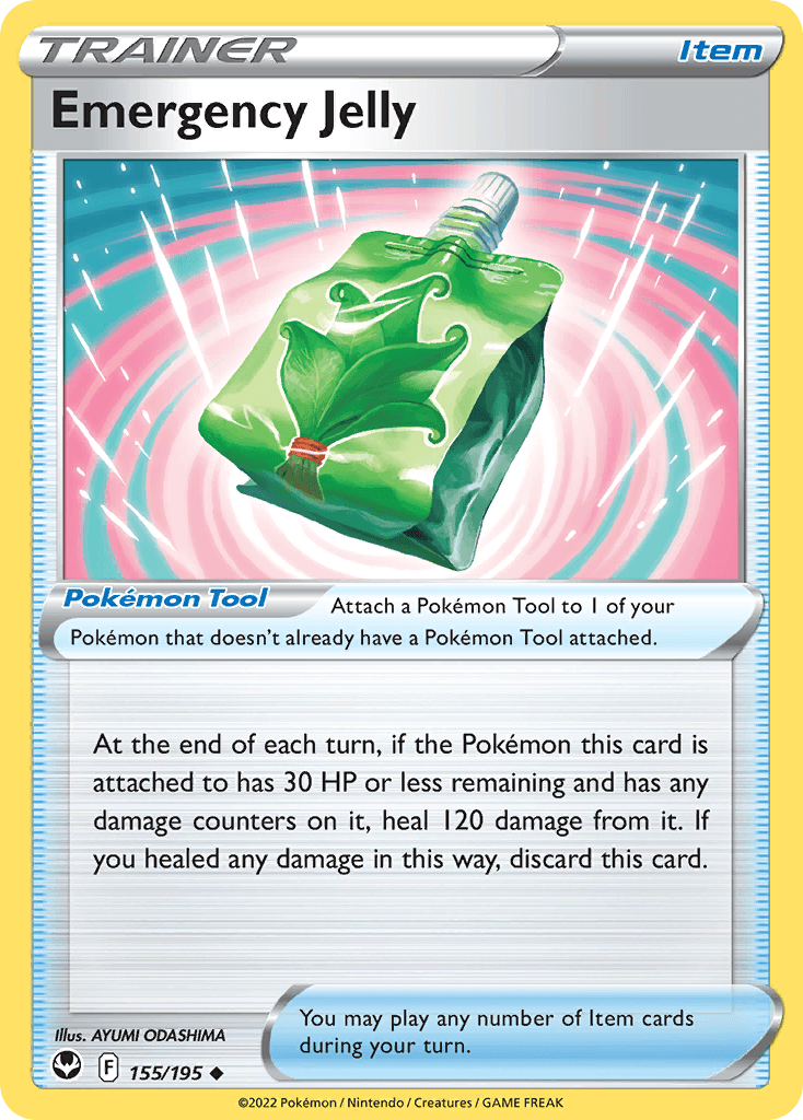Emergency Jelly Silver Tempest card