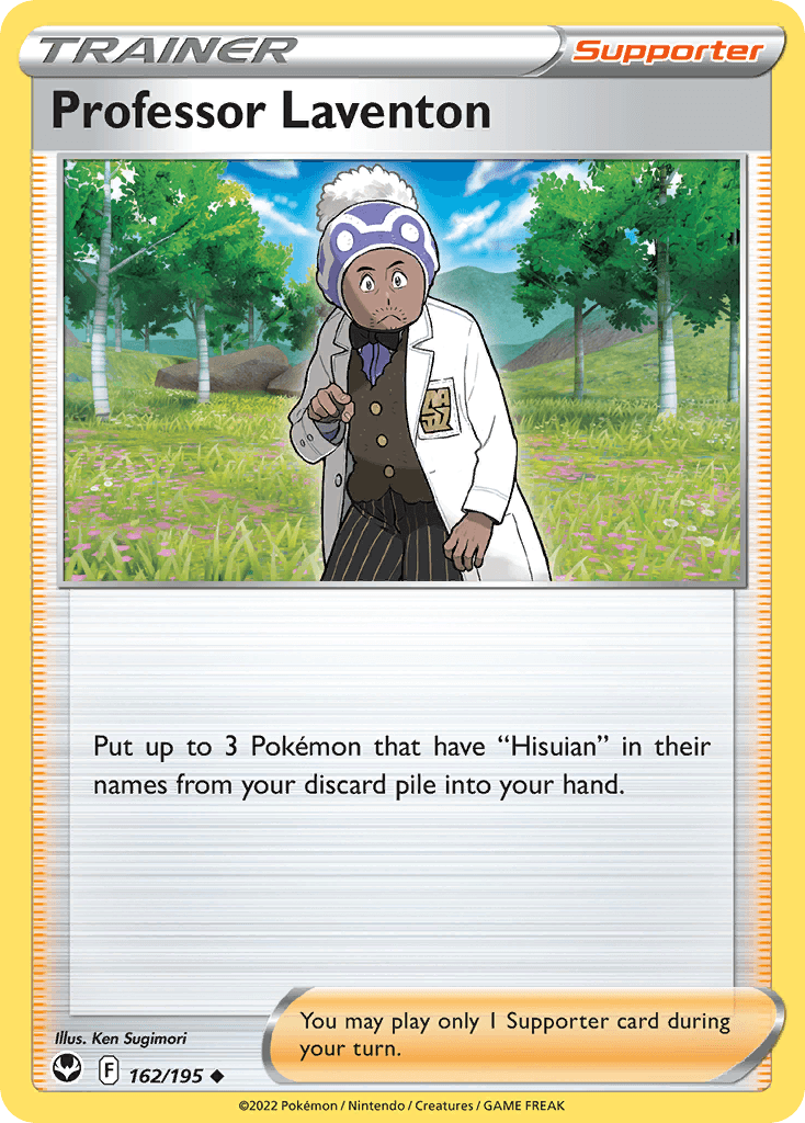 Professor Laventon Silver Tempest card