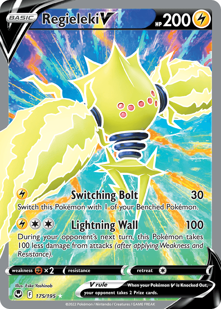Regieleki V Silver Tempest card