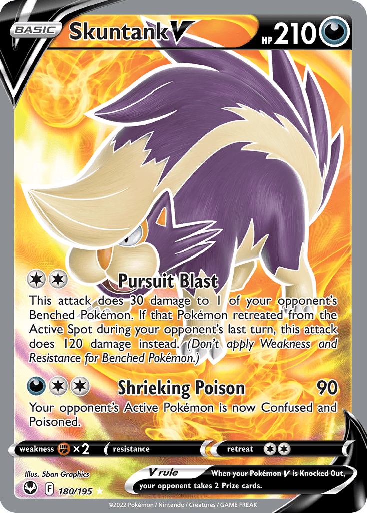 Skuntank V Silver Tempest card