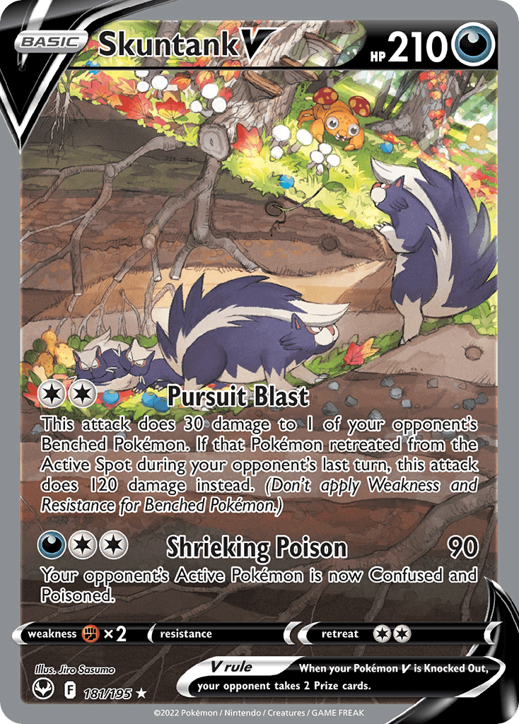 Skuntank V Silver Tempest card