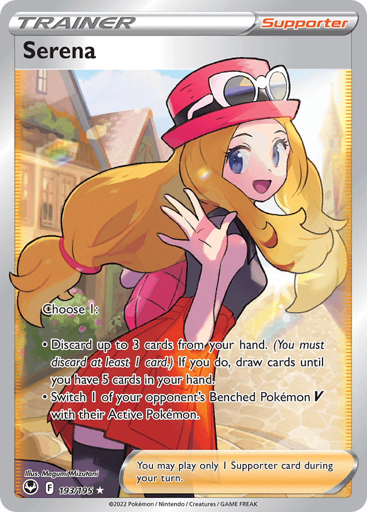 Serena Silver Tempest card