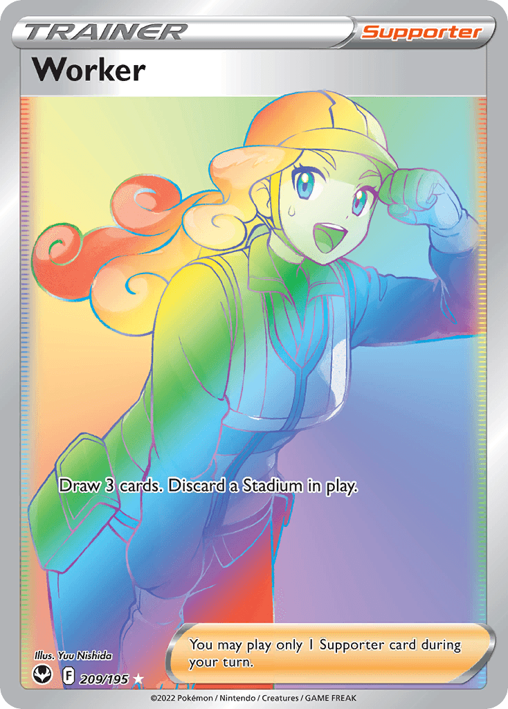 Worker 寶可夢 card